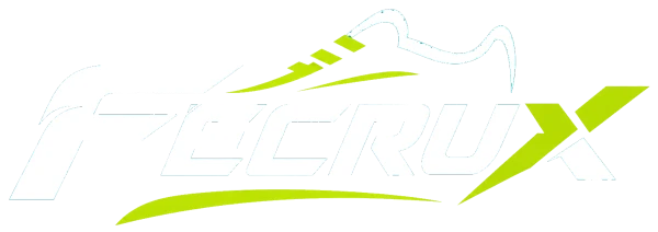 Fecrux logo, reversed for dark backgrounds